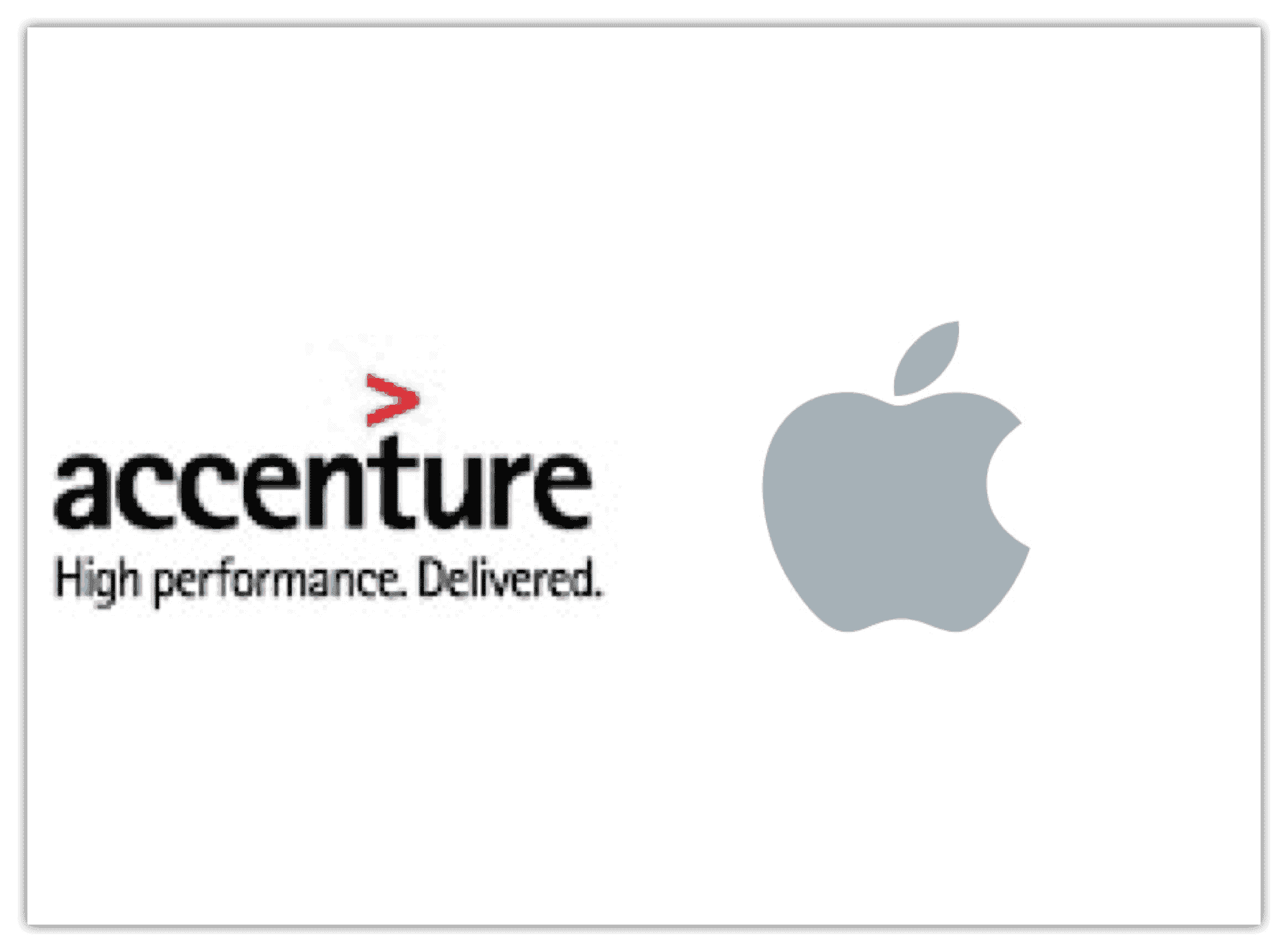 Accenture y Apple se asocian