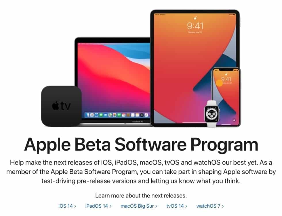 Apple Beta Program