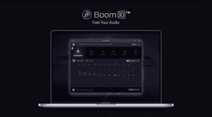 Boom 3D aplicación de audio