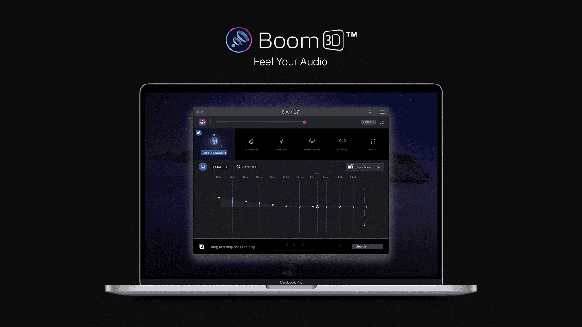 Boom 3D aplicación de audio