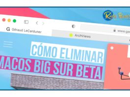 Cómo eliminar macOS Big Sur Beta