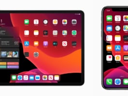 iPhone y iPad con iOS13 modo noche