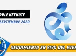 Seguimieno en vivo del evento de Apple del 15 de septiembre del 2020