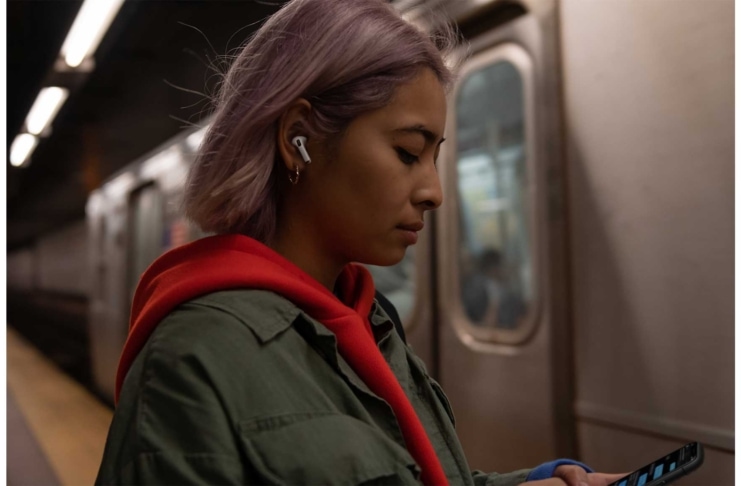 Estilo de vida con AirPods Pro